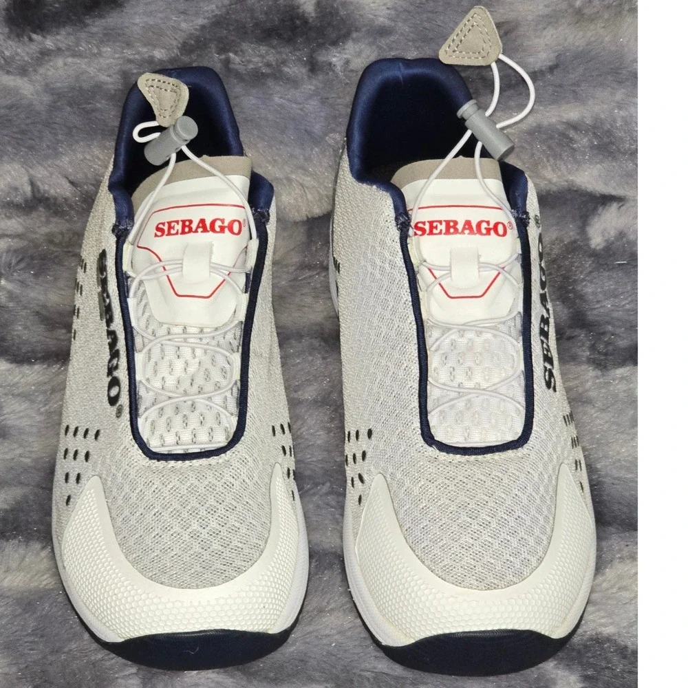 NEW SEBAGO Cyphon Sea‎ Sport Womens Nautical Sneakers Lightweight Size 7.5 Wide